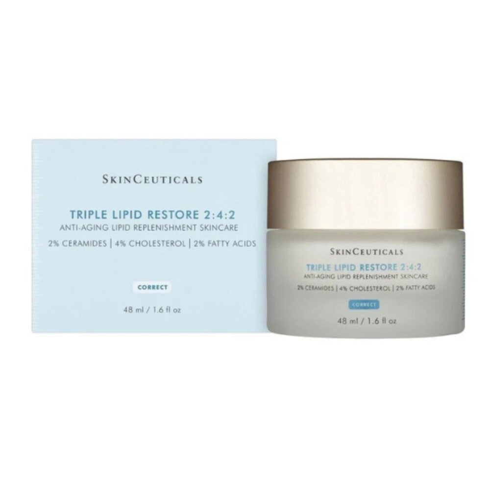 SkinCeuticals Triple Lipid Restore 2:4:2 Face Cream 1.6 oz / 48 ml NIB.